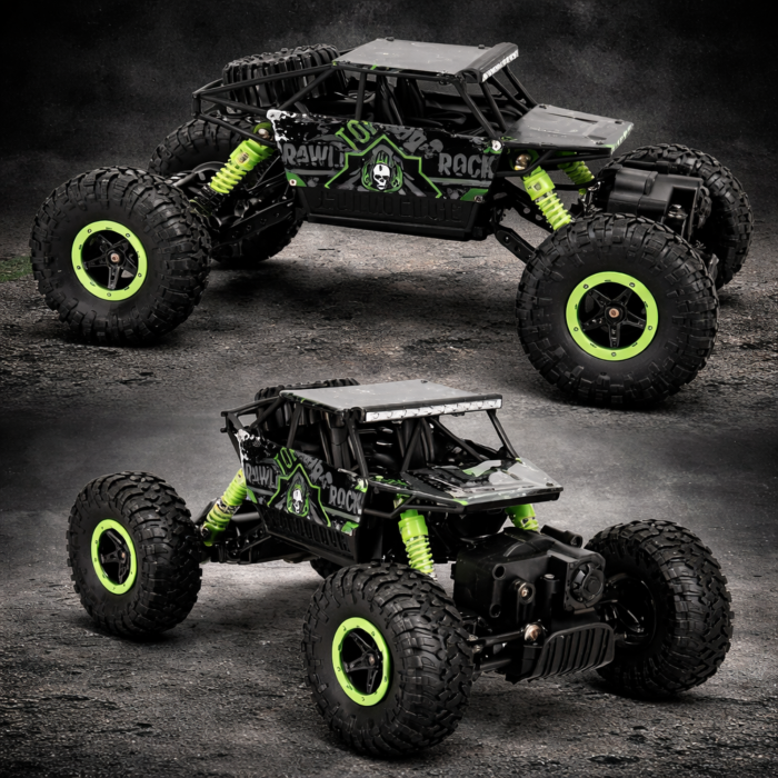 Masina cu telecomanda 4x4 VarioShop®, 1:18, off-road pentru teren accidentat, roti mari, rezistenta la impact, control precis [3]