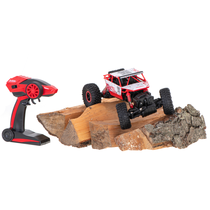 Masina cu telecomanda VarioShop®, 4x4 pentru off-road, control la distanta 2.4GHz, doua motoare, roti mari, rezistenta la impact, autonomie 15 min, raza 50 m, ideala pentru copii si adulti [11]