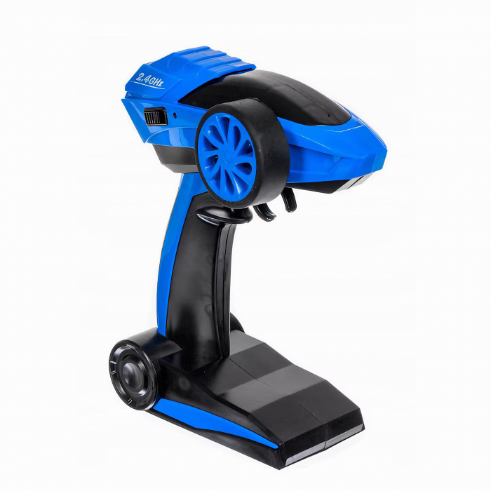 Masina cu Telecomanda VarioShop® pentru Aventuri Off-Road 4x4, Controlata de la Distanta, Rezistenta la Apa si Impact, cu Design Modern, Albastra, Lungime de 27 cm, Ideala pentru copii [18]