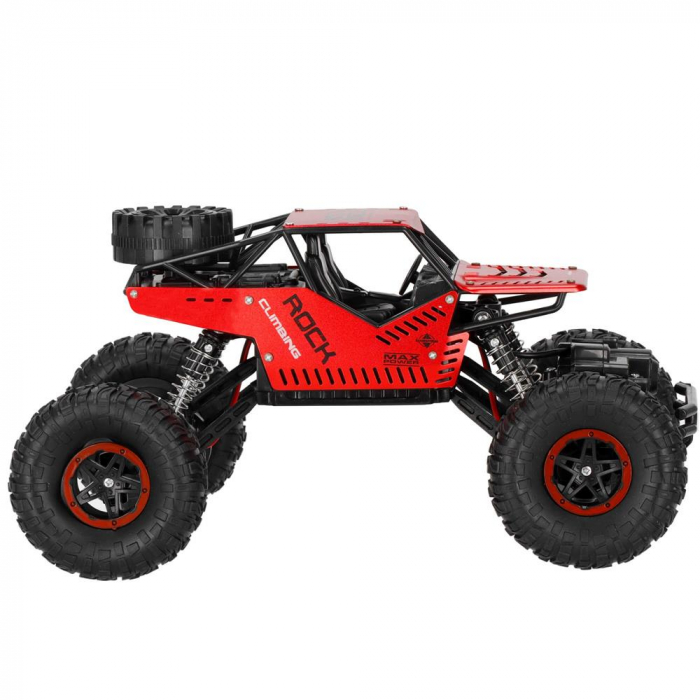 Masina Monster Truck Off-Road VarioShop®, 4×4, telecomanda, 26x14x17cm, rosu si negru [7]