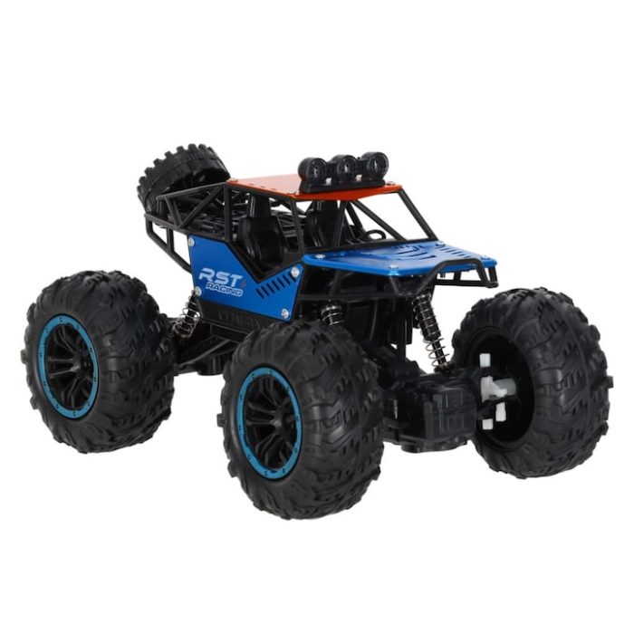 Masina RC Off-Road Climbing Rover VarioShop®, 2.4GHz, roti mari antiderapante, amortizoare, lumini LED albastre, baterie reincarcabila, model RTR, 30 min autonomie, vehicul teren accidentat [8]