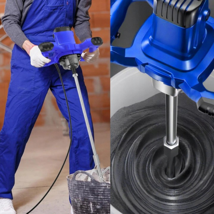 Mixer electric pentru ciment si mortar VarioShop®, 550W, 1700 RPM, 6 trepte de viteza, paleta 120 mm [2]