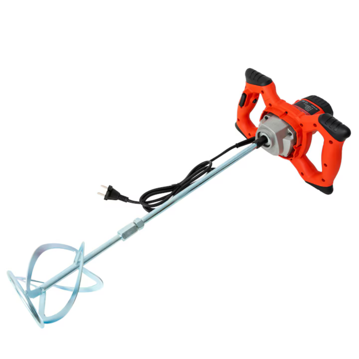 Mixer electric profesional VarioShop® 2800W, malaxor mortar adeziv si beton, 6 trepte viteza, motor cupru, filet M14, mixer constructii puternic, utilizare intensiva [6]