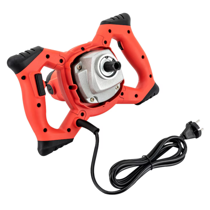 Mixer Electric Profesional VarioShop® 2800W, Malaxor pentru Mortar, Adeziv, Beton si Vopsea, 6 Trepte de Viteza, Motor Cupru, Filet M14, Include 2 Palete de Amestecare, Chei si Manusi [5]