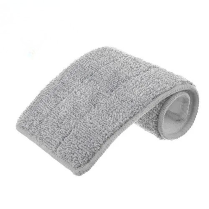 Mop plat cu galeata VarioShop®, pentru curatarea podelelor, sistem cu doua compartimente apa curata/murdara, capacitate 11L, 3 rezerve incluse, alb/negru [17]