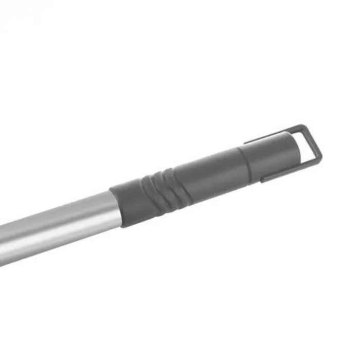 Mop plat cu galeata VarioShop®, pentru curatarea podelelor, sistem cu doua compartimente apa curata/murdara, capacitate 11L, 3 rezerve incluse, alb/negru [13]