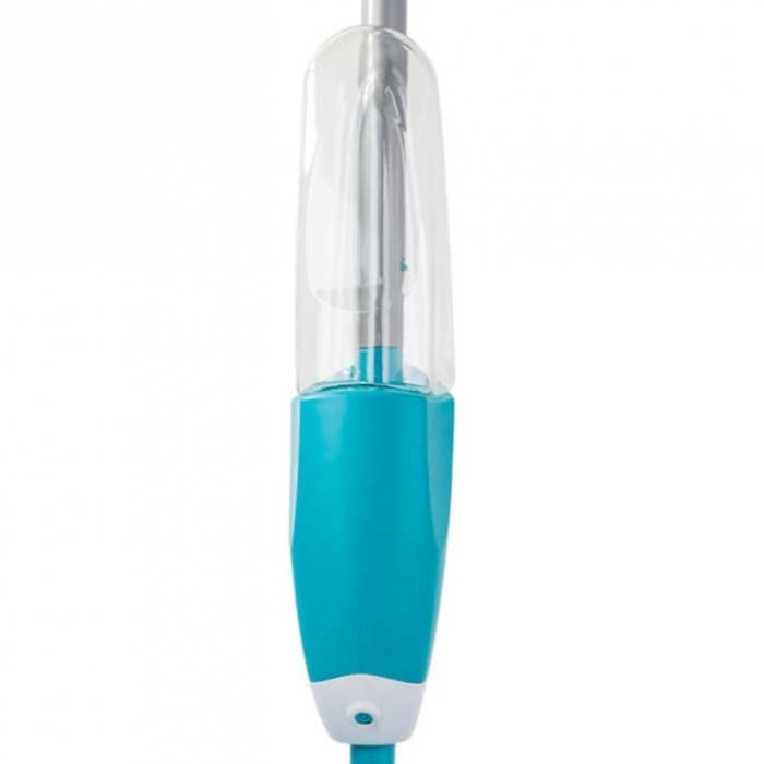 Mop Plat cu Pulverizator si Rezervor VarioShop®, Laveta Microfibra, Potrivit pentru Toate Tipurile de Suprafete, Capacitate Rezervor 1 L, Albastru [6]