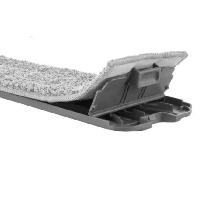 Mop plat VarioShop® cu galeata, 2 compartimente pentru apa, stoarcere fara atingere, cap rotativ 360°, 3 lavete, 8,5 L [9]