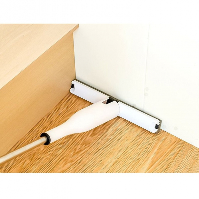Mop Rotativ VarioShop®, Maner Reglabil, Curatenie Eficienta, Design Ergonomic, Potrivit pentru toate Tipurile de Pardoseli, 126 x 32 cm, Alb [9]