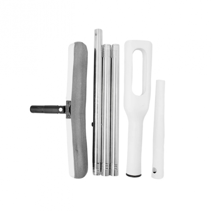 Mop Rotativ VarioShop®, Maner Reglabil, Curatenie Eficienta, Design Ergonomic, Potrivit pentru toate Tipurile de Pardoseli, 126 x 32 cm, Alb [13]
