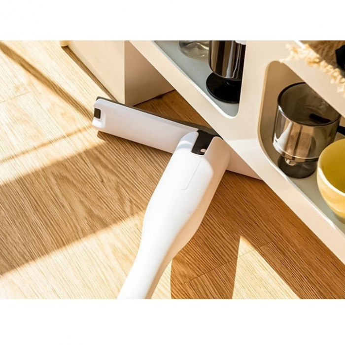 Mop Rotativ VarioShop®, Maner Reglabil, Curatenie Eficienta, Design Ergonomic, Potrivit pentru toate Tipurile de Pardoseli, 126 x 32 cm, Alb [6]