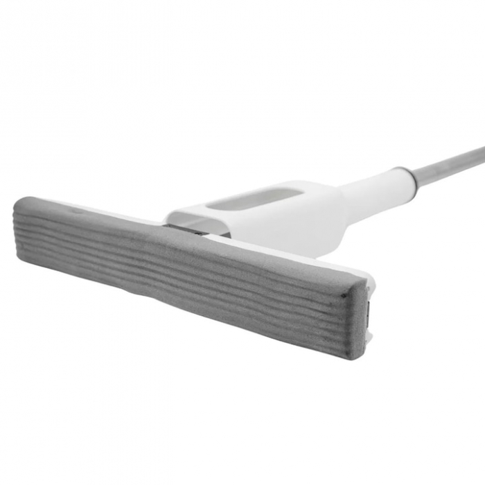 Mop Rotativ VarioShop®, Maner Reglabil, Curatenie Eficienta, Design Ergonomic, Potrivit pentru toate Tipurile de Pardoseli, 126 x 32 cm, Alb [17]