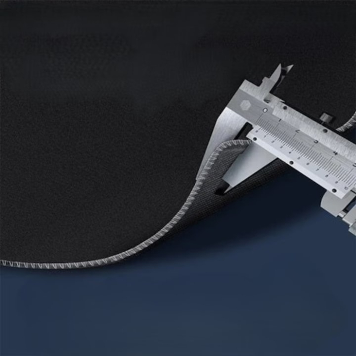 Mousepad cauciucat pentru gaming VarioShop®,, anti-derapant, rezistent la apa, cusaturi anti-rupere, model triunghiuri 3D, 90 x 40 cm, Multicolor [3]