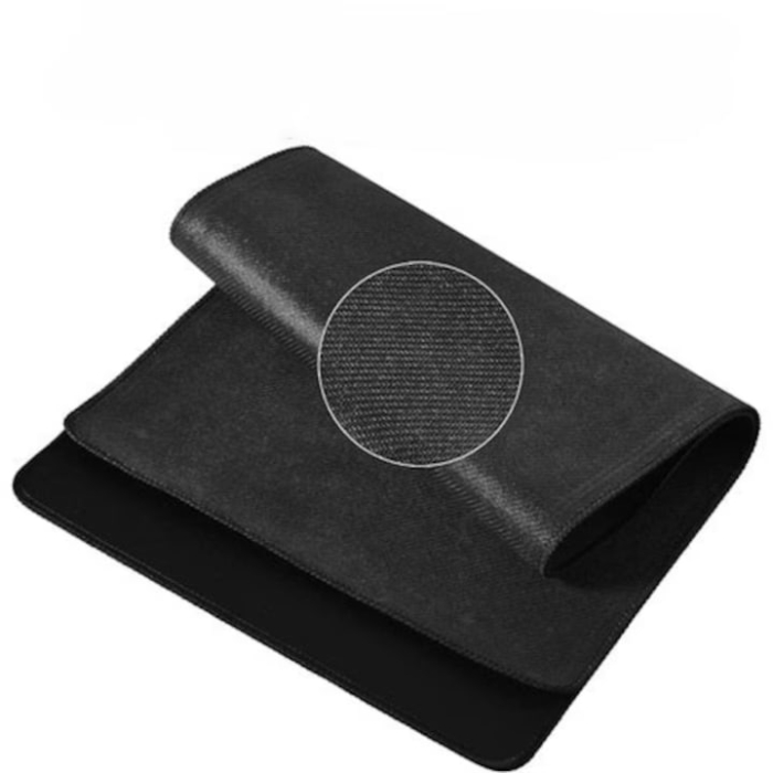 Mousepad cauciucat pentru gaming VarioShop®,, anti-derapant, rezistent la apa, cusaturi anti-rupere, model triunghiuri 3D, 90 x 40 cm, Multicolor [4]