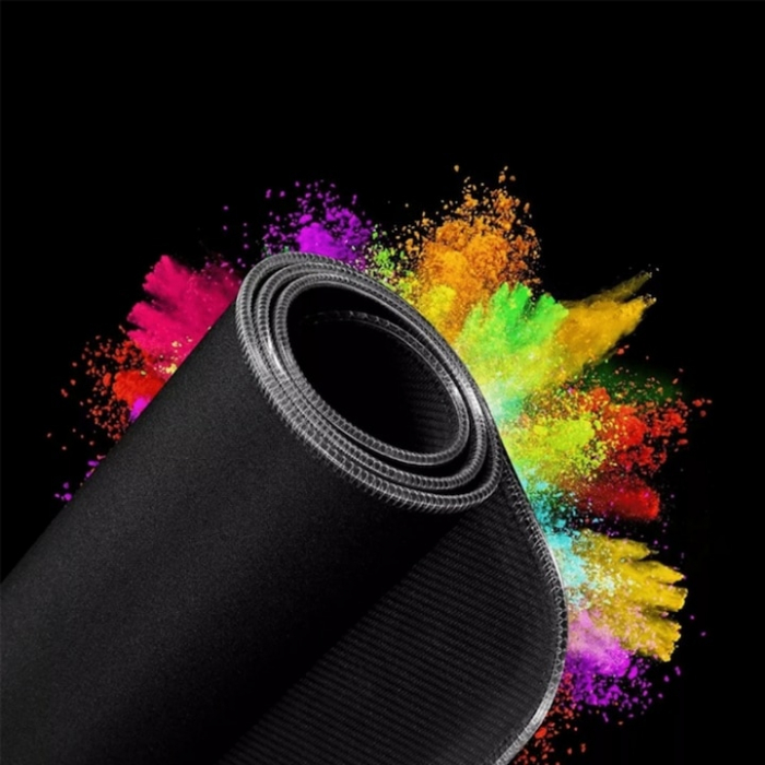 Mousepad de gaming VarioShop® cu iluminare LED, Confectionat din material flexibil, antiaderent si rezistent la umiditate, 4 module de iluminat, 7 culori, Cablu de aprox. 180 cm, Calitate premium, Dim [11]