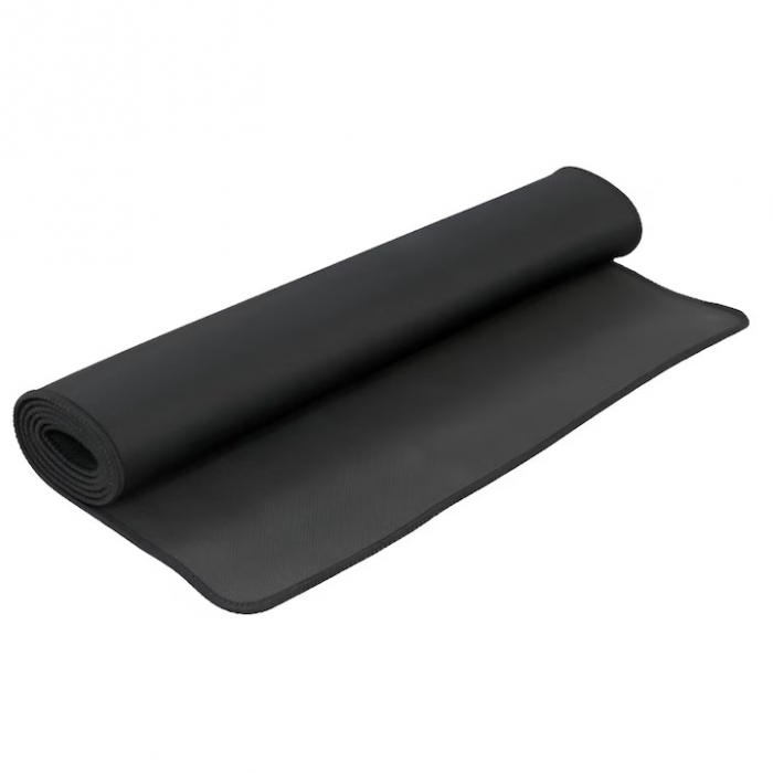 Mousepad Mare VarioShop®, Pentru Gaming, Birou, Office, Antiderapant, Cusaturi Anti-Rupere, Cauciucat, Waterproof, model Simplu, 89 x 40 cm, Negru Mat [16]