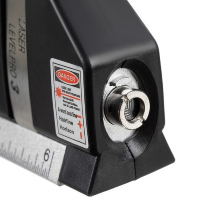 Nivela laser 3 in 1 VarioShop®, cu ruleta 2.5m si 3 libele, marcaj laser orizontal si vertical, alimentare pe baterii, compacta si usor de utilizat, ideala pentru lucrari DIY si profesionale, Negru [10]