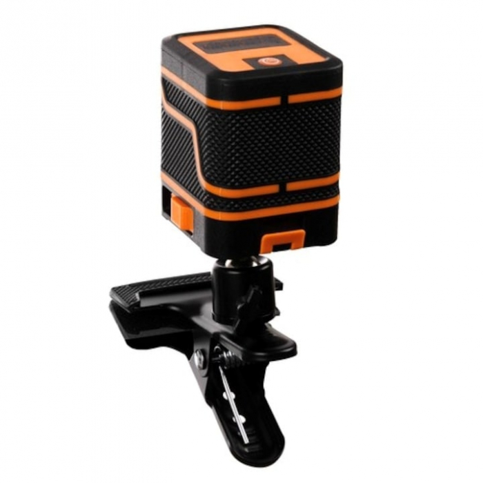 Nivela Laser VarioShop®, Rotire 360°, Distanta de Lucru 25 m, Functie Laser Incrucisat, Lungime de Unda 510-530 nm, Alimentare Baterii, Portabila, Compacta, 6.2 x 7 x 8.1 cm, Negru [9]