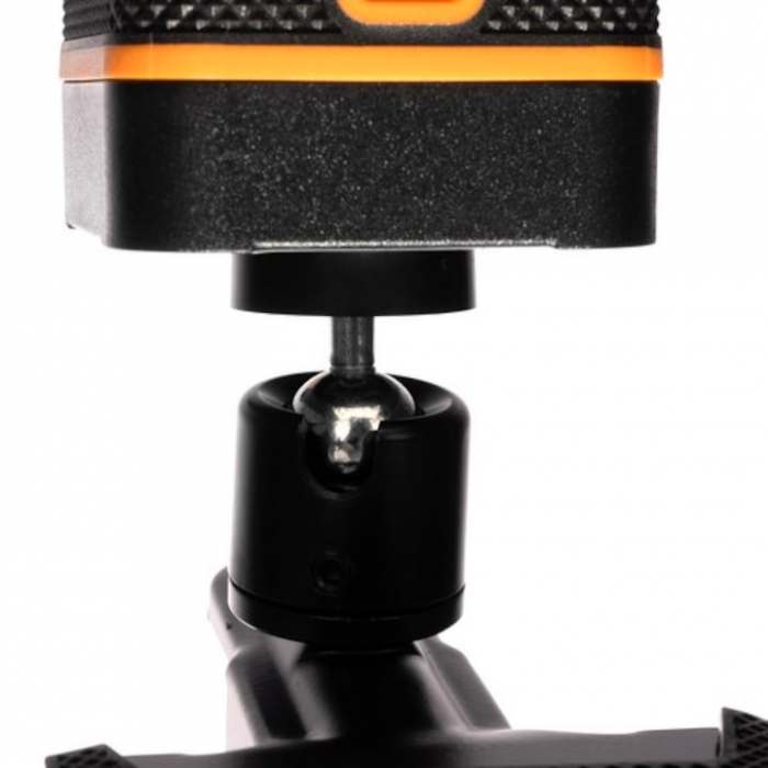 Nivela Laser VarioShop®, Rotire 360°, Distanta de Lucru 25 m, Functie Laser Incrucisat, Lungime de Unda 510-530 nm, Alimentare Baterii, Portabila, Compacta, 6.2 x 7 x 8.1 cm, Negru [11]