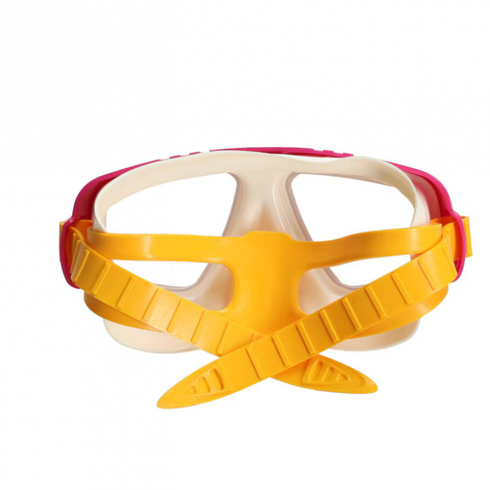 Ochelari de scufundare pentru copii VarioShop®, vizibilitate clara sub apa, confort reglabil si design adorabil pentru micii exploratori, Roz [5]