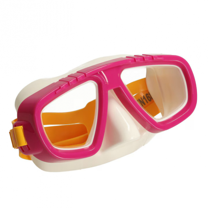 Ochelari de scufundare pentru copii VarioShop®, vizibilitate clara sub apa, confort reglabil si design adorabil pentru micii exploratori, Roz [6]