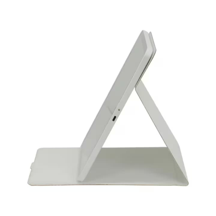 Oglinda iluminata LED pentru machiaj VarioShop®, lumina reglabila calda, rece, neutra, buton tactil, baterie reincarcabila 1100 mAh, 17 x 11.5 cm, Alb [5]