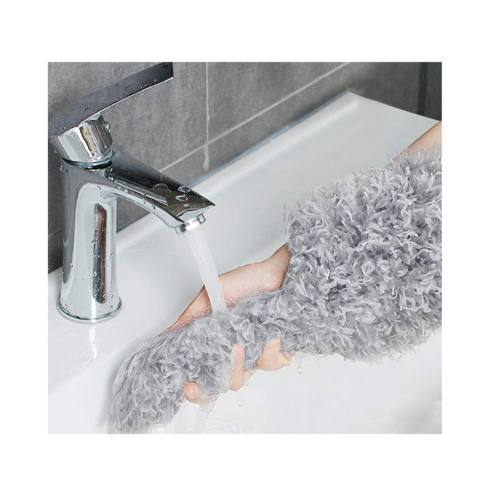 Pamatuf pentru praf VarioShop®, maner extensibil pana la 280 cm, ideala pentru pereti, tavane, candelabre, colturi greu accesibile, mobilier inalt, material microfibra, antiderapant, Gri [21]