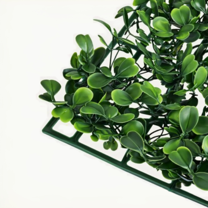 Panou decorativ din plante artificiale VarioShop®, pentru balcon, terasa si gard, rezistent la intemperii, 60x40 cm, verde [8]