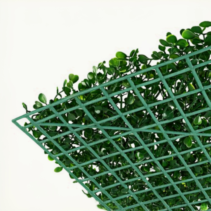 Panou decorativ din plante artificiale VarioShop®, pentru balcon, terasa si gard, rezistent la intemperii, 60x40 cm, verde [9]