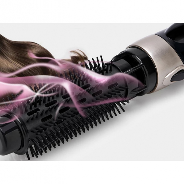 Perie Electrica 4 in 1 VarioShop®, Ondulare, Uscare, Pieptanare, Indreptare, pentru Toate tipurile de par, 2 Trepte de viteza, Putere 550W, Negru [18]
