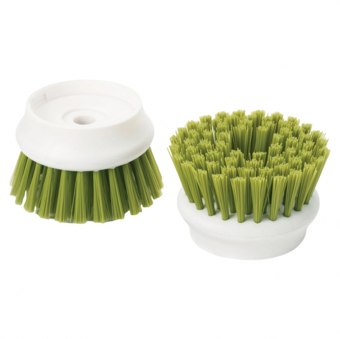 Perie pentru spalat vase VarioShop®, cu rezervor pentru detergent, universala, suport inclus, verde [16]