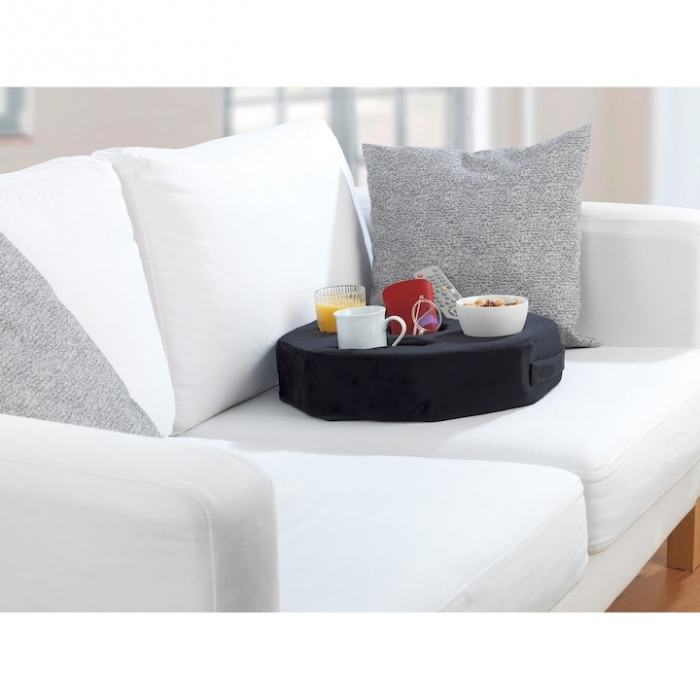 Perna Cinematica VarioShop®, 5 Compartimente, Ideala pentru pahare si gustari in timpul vizionarii filmelor, Suport pentru pahare, cani, chipsuri, gustari, bere, telefon, boluri si popcorn, Dimensiune [10]