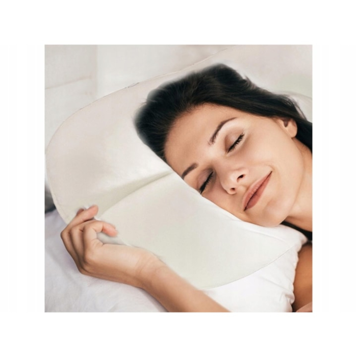 Perna ortopedică VarioShop, antialergenică, spumă fluidă, alb, 45x30x11cm [6]