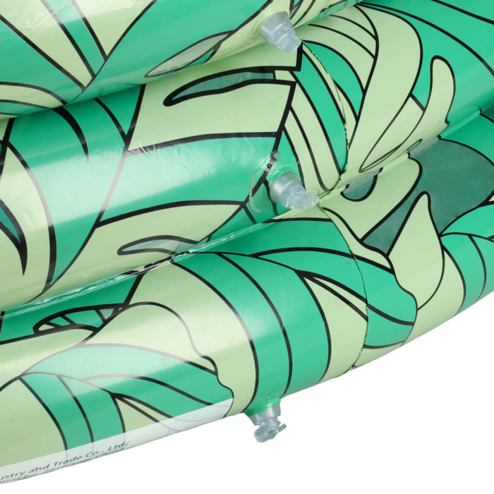 Piscină gonflabilă pentru copii VarioShop®, 3 inele gonflabile, instalare rapidă, model tropical, diametru 150 cm [6]