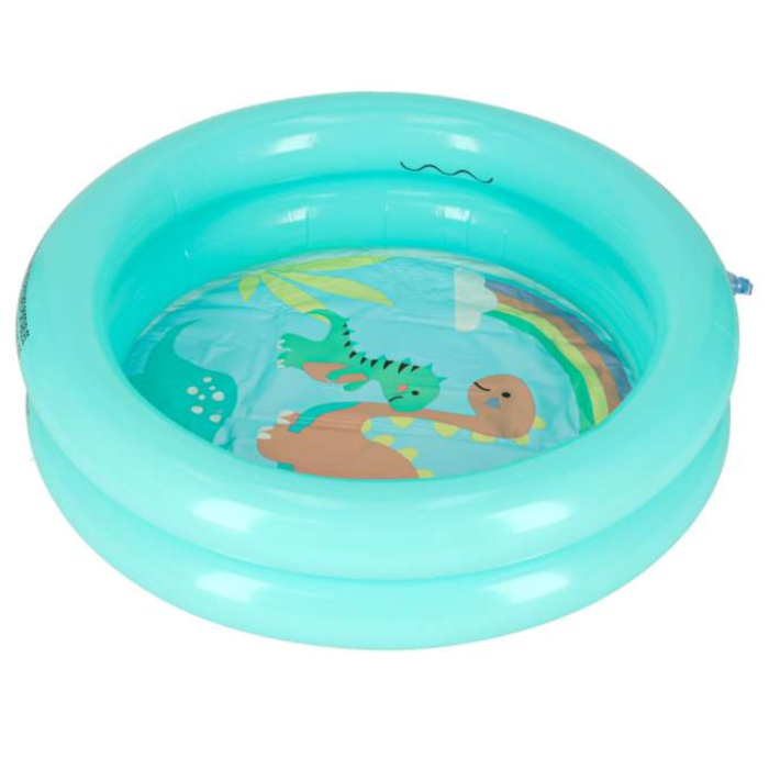 Piscină gonflabilă pentru copii VarioShop®,pentru grădină și balcon, de la 2 ani, din PVC, 21L, 61x15 cm, bleu [3]