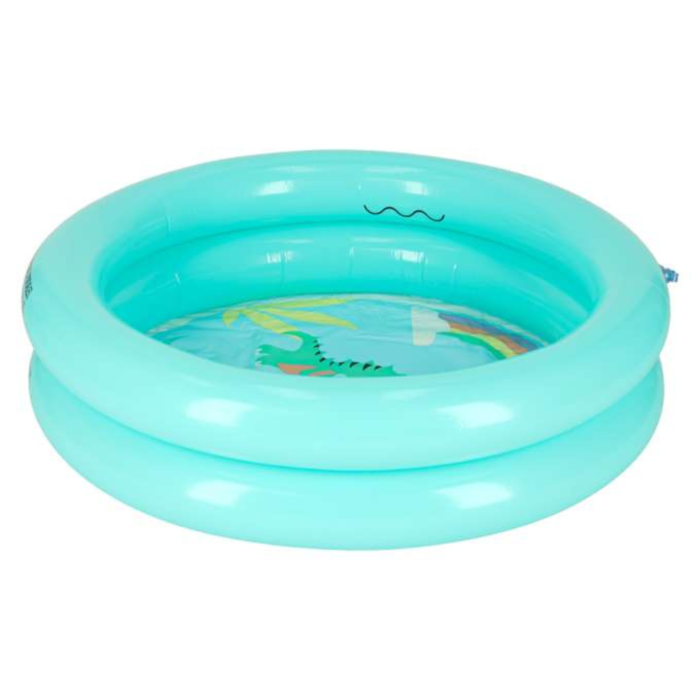 Piscină gonflabilă pentru copii VarioShop®,pentru grădină și balcon, de la 2 ani, din PVC, 21L, 61x15 cm, bleu [2]