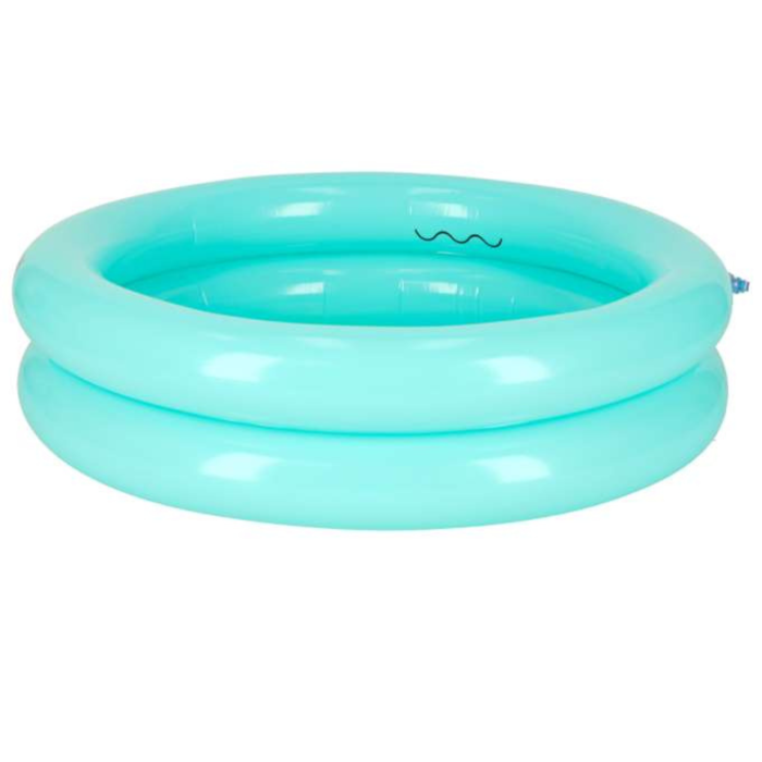 Piscină gonflabilă pentru copii VarioShop®,pentru grădină și balcon, de la 2 ani, din PVC, 21L, 61x15 cm, bleu [4]