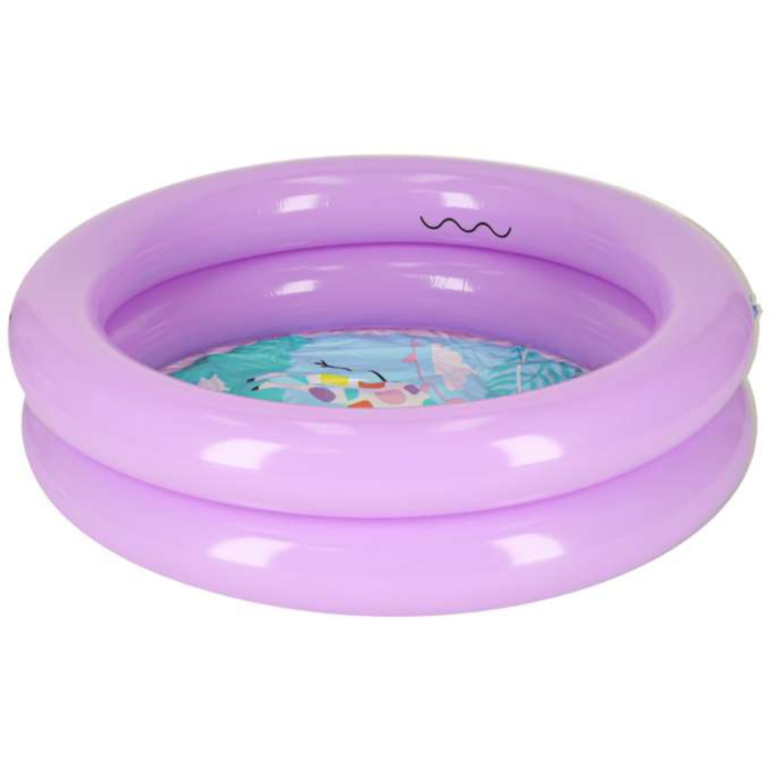 Piscină gonflabilă pentru copii VarioShop®,pentru grădină și balcon, de la 2 ani, din PVC, 21L, 61x15 cm, mov [8]
