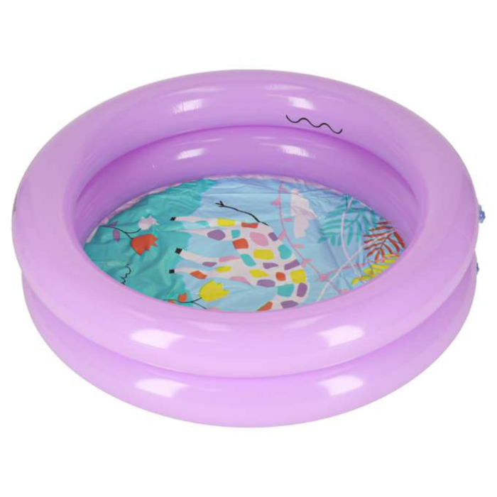 Piscină gonflabilă pentru copii VarioShop®,pentru grădină și balcon, de la 2 ani, din PVC, 21L, 61x15 cm, mov [6]