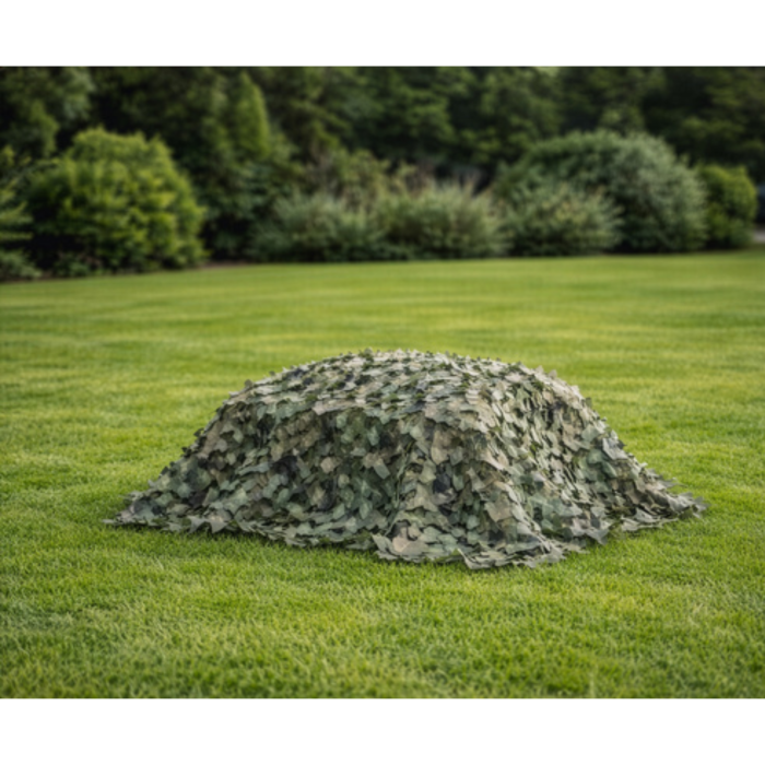 Plasa camuflaj 3x6m pentru gard si gradina, impermeabila, cu 100 benzi de prindere [8]