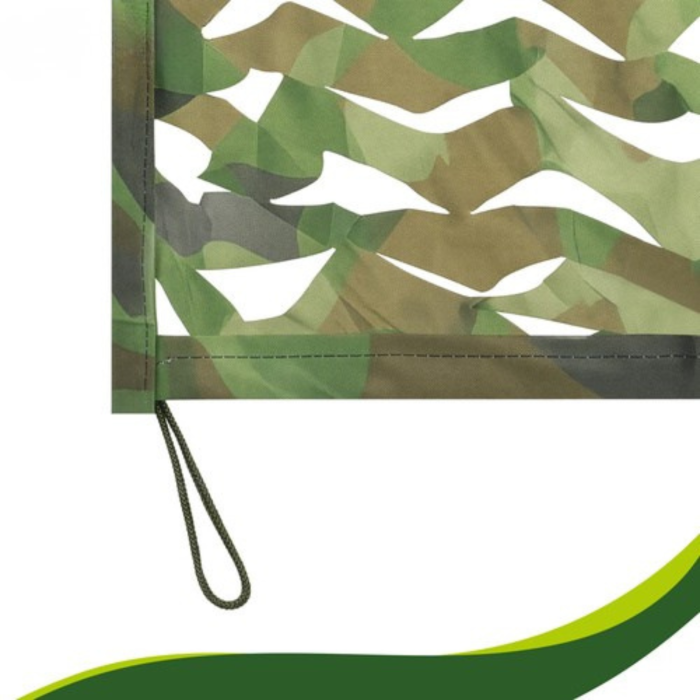 Plasa de camuflaj 4x6 m pentru gard și gradină, cu 100 benzi de prindere [10]