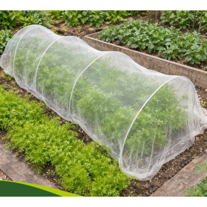 Plasa protectie gradina 3x6 m VarioShop®, 80 ochiuri, impotriva insectelor si pasarilor, reutilizabila, netoxica, pentru legume, fructe si flori [4]