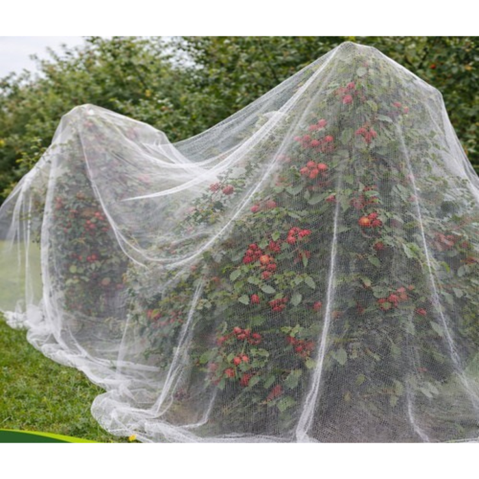 Plasa protectie gradina 3x6 m VarioShop®, 80 ochiuri, impotriva insectelor si pasarilor, reutilizabila, netoxica, pentru legume, fructe si flori [5]