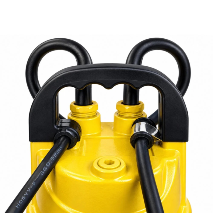Pompa de apa submersibila VarioShop®, 750W, pentru fantani si rezervoare, debit maxim 5000 l/h, inaltime de pompare 12 m, cu plutitor [8]