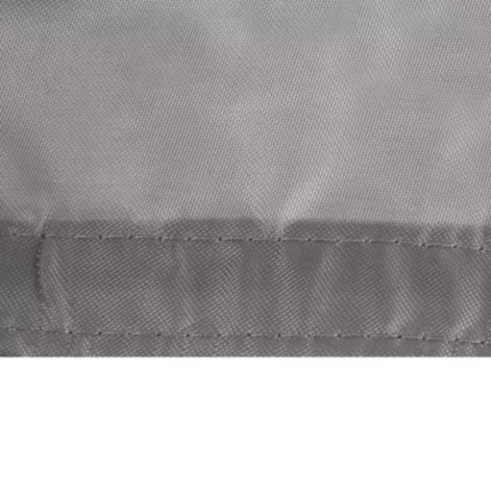 Prelata/Copertina impermeabila pentru soare VarioShop®, cu protectie UV, pentru gradina, terasa, piscina si camping, densitate 120 g/mp, dimensiune 4 x 3 m, Gri [3]