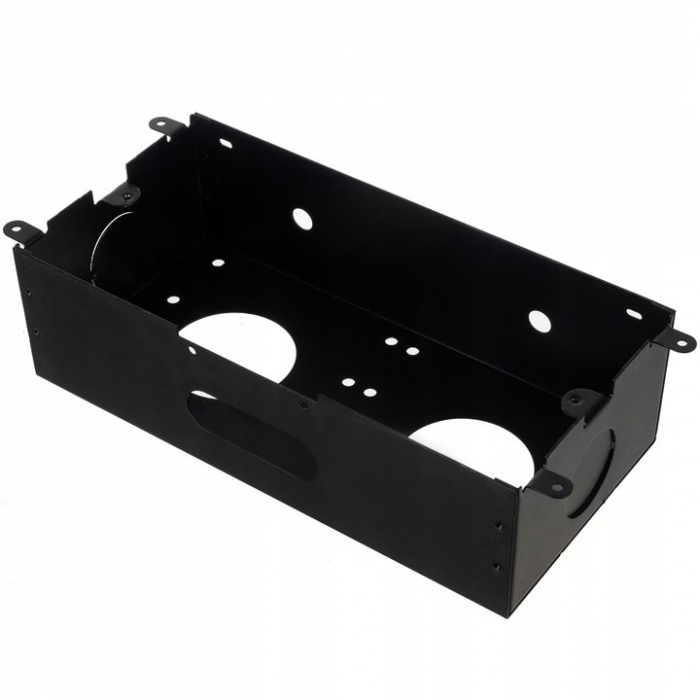 Priza Incorporabila in Mobilier VarioShop®, prelungitor 2 USB si 2 Prize Schuko, Cablu Alimentare 1.9 m, Incastrabil, Negru [15]