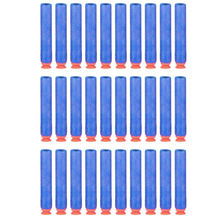 Pusca 4 in 1 cu gloante din spuma VarioShop®, blaster cu accesorii tactice, 30 sageti spuma, lanterna, amortizor si 2 incarcatoare, pentru copii 6 ani+, 76 cm [9]
