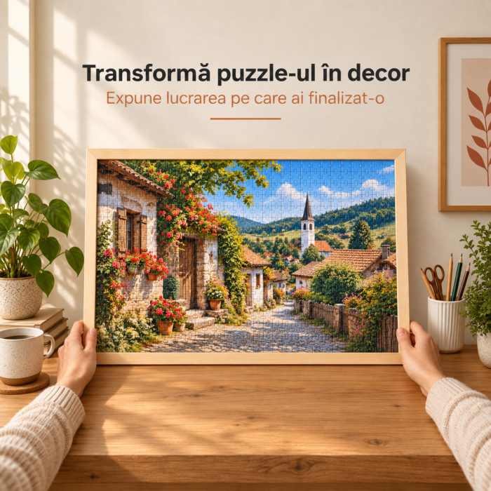 Rama foto VarioShop®, pentru fotografii, postere si puzzle-uri, protectie acrilica, lemn de pin nelacuit, 60 x 40 cm, natur [6]