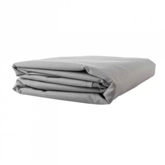 relata/Copertina de soare triunghiulara VarioShop®, impermeabila, cu protectie UV, pentru gradina, terasa, piscina si camping, material rezistent, 3x3x3m, gri [13]