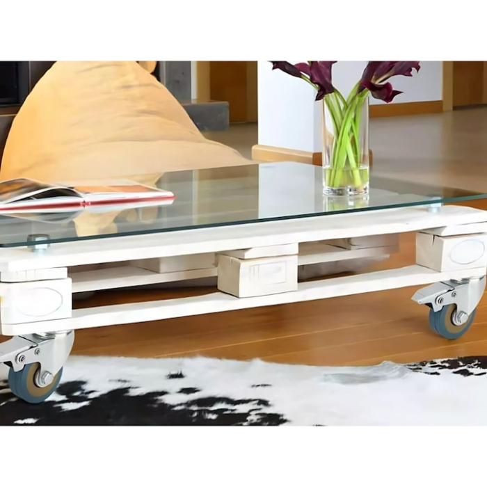 Roata pivotanta VarioShop®, 100 mm, frana puternica, constructie metalica si cauciuc tehnic, protectie pardoseli [5]